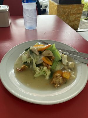   at Alay Vegetarian in Singaraja