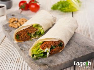 chee kofte wrap at Lagash in Genk