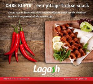 chee kofe
 at Lagash in Genk