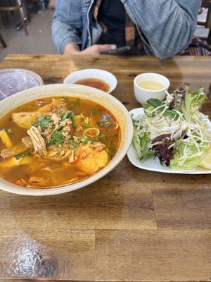 Spicy soup  at Loving Lien in Cabramatta