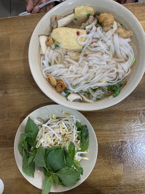Vegan Chicken Pho  at Loving Lien in Cabramatta