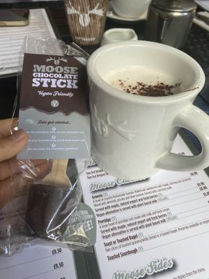   at Moose Coffee in Manchester