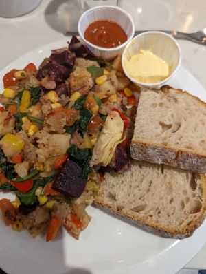 High line at Moose Coffee in Manchester