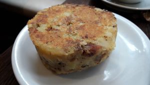 Potato Hash at Moose Coffee in Manchester