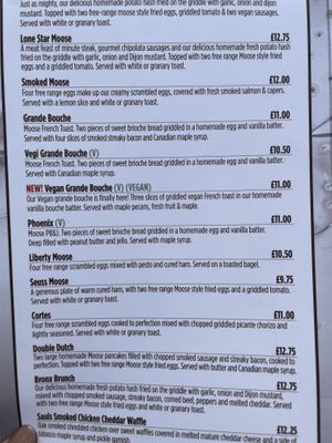   at Moose Coffee in Manchester