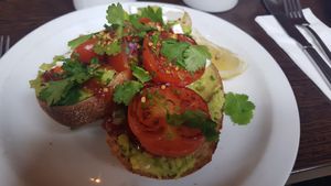 Lula puebla (vg) at Moose Coffee in Manchester