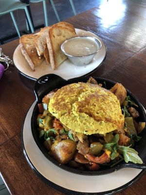 Wendy’s Vegan Skillet  at The Wild Chive in Long Beach