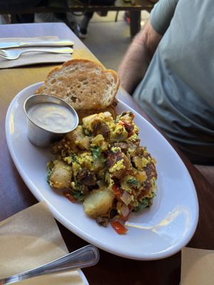 Country breakfast   at The Wild Chive in Long Beach