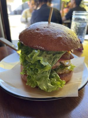 Chickn sammie   at The Wild Chive in Long Beach