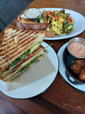 Food at The Wild Chive in Long Beach