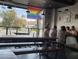 Diners  at The Wild Chive in Long Beach