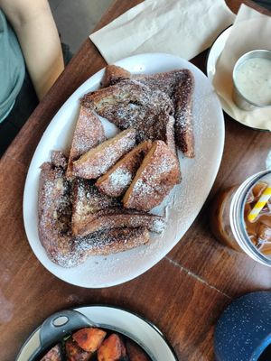 Chicken/French Toast at The Wild Chive in Long Beach