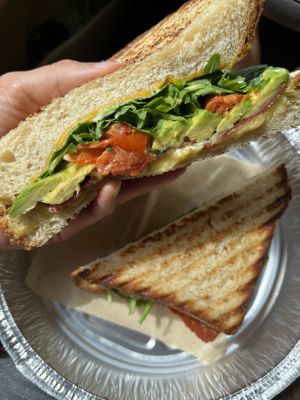 BLT sandwhich  at The Wild Chive in Long Beach