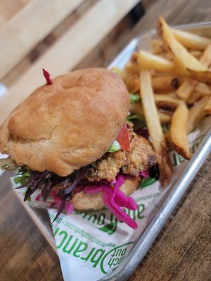 Mushroom Po Boy at Branch Out in Paducah