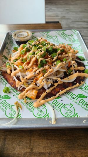 Kimchi pancake at Branch Out in Paducah