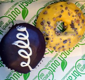Cupcake and passion fruit donut at Branch Out in Paducah