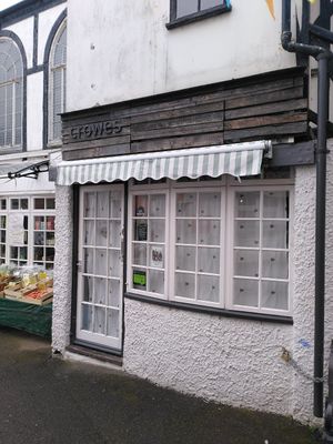 Storefront at Crowes in Cardigan