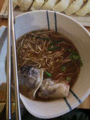 Wan Tan Soup at Helecho in Medellin