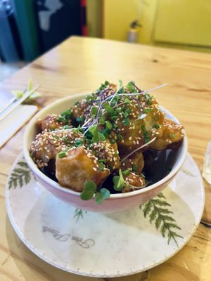 Cauliflower appetizer  at Helecho in Medellin