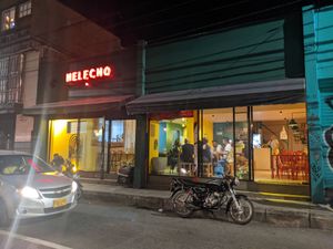 Outside of Helecho at Helecho in Medellin