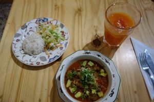 menu of the day at Helecho in Medellin