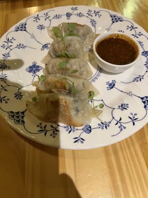 Gyozas are outstanding   at Helecho in Medellin