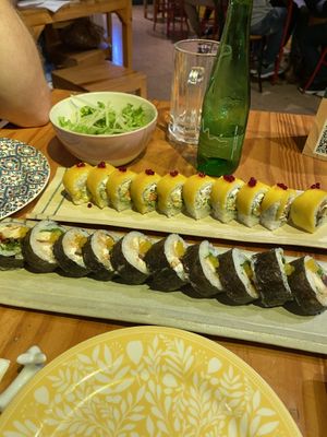 Tasty sushi!   at Helecho in Medellin