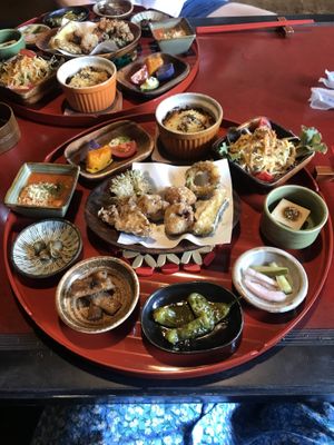Lunch set  at Nyabinghi in Ikoma