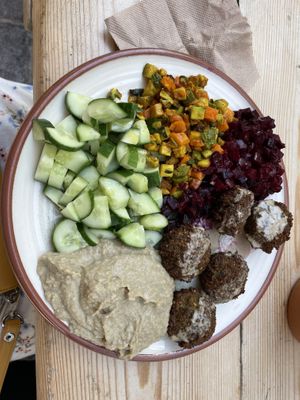   at The Chickpea in Crete