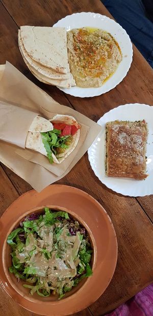 Vegan options!  at The Chickpea in Crete