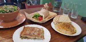 Vegan options!  at The Chickpea in Crete