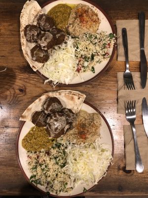 Falafels  at The Chickpea in Crete