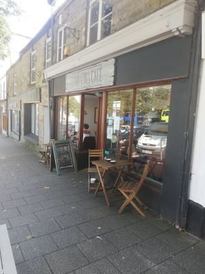 Front at Good Vibes Cafe in Falmouth