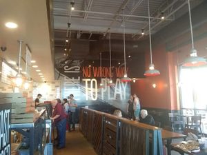 inside  at Blaze Pizza in Mason