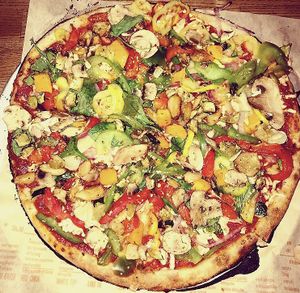 Vegan Pizza at Blaze Pizza in Columbus