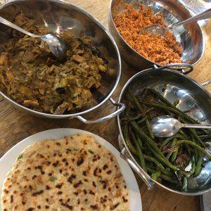 Sri Lankan class  at Demuth's Cookery School in Bath