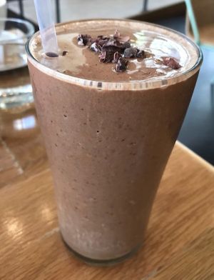 Cacao Cacao Smoothie at Living Kitchen in Chapel Hill