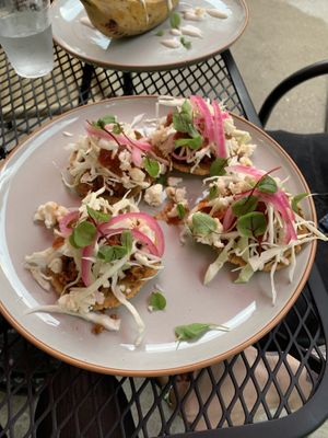 Enchiladas app at Casa Yari in Chicago