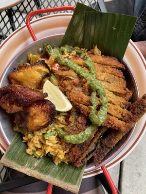 Paella  at Casa Yari in Chicago