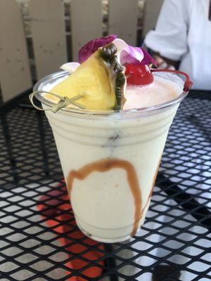 vegan piña colada  at Casa Yari in Chicago
