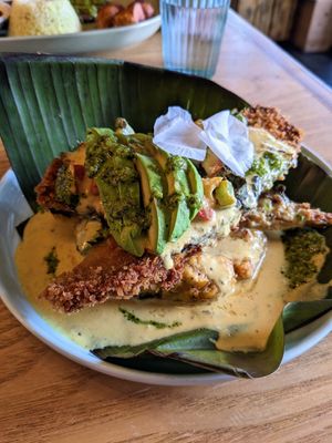 Eggplant Machuca at Casa Yari in Chicago