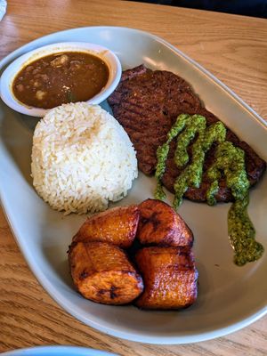 Made in-house seitan
Churrasco dinner at Casa Yari in Chicago