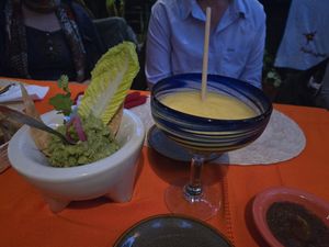 Great Gauc and Smoothies at Mi Loreto in Loreto