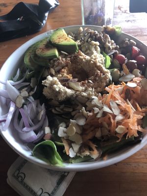 Hummus  at Obrigado Cafe in San Juan
