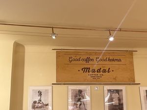 Indeed the best coffee place in town!  #Veganuary at Madal Coffee Co - Ferenciek Tere in Budapest