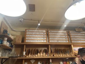 Menu board deux #Veganuary at Madal Coffee Co - Ferenciek Tere in Budapest