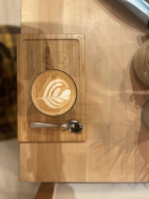 Flat white 😍😍😍😍  #Veganuary at Madal Coffee Co - Ferenciek Tere in Budapest