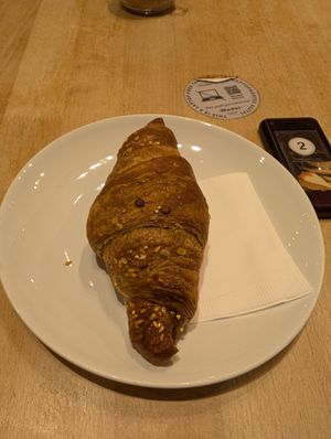 Fruit croissant at Madal Coffee Co - Ferenciek Tere in Budapest