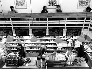 Interior at Madal Coffee Co - Ferenciek Tere in Budapest