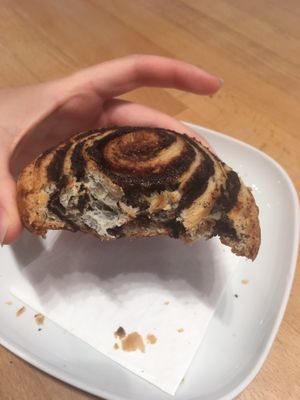 Vegan chocolate roll at Madal Coffee Co - Ferenciek Tere in Budapest